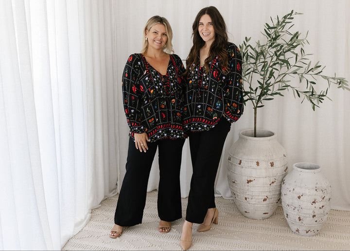 Adella Top in Spicy