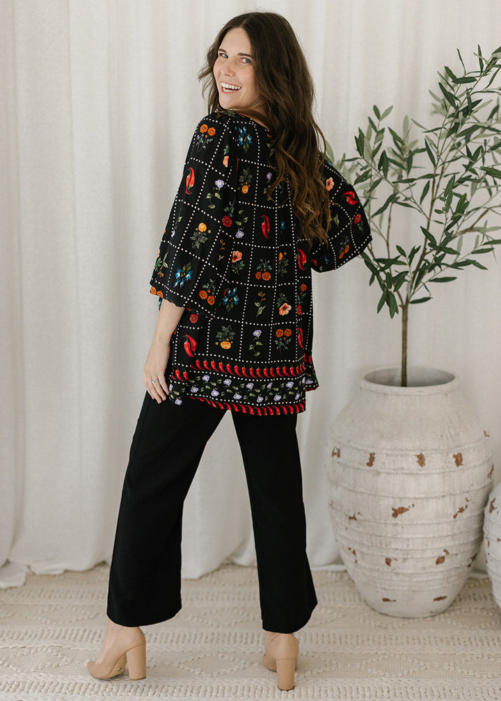 Adella Top in Spicy