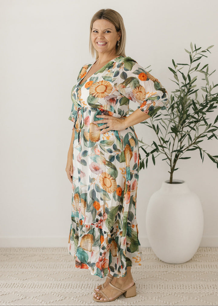 Esme Maxi Dress in Botanic
