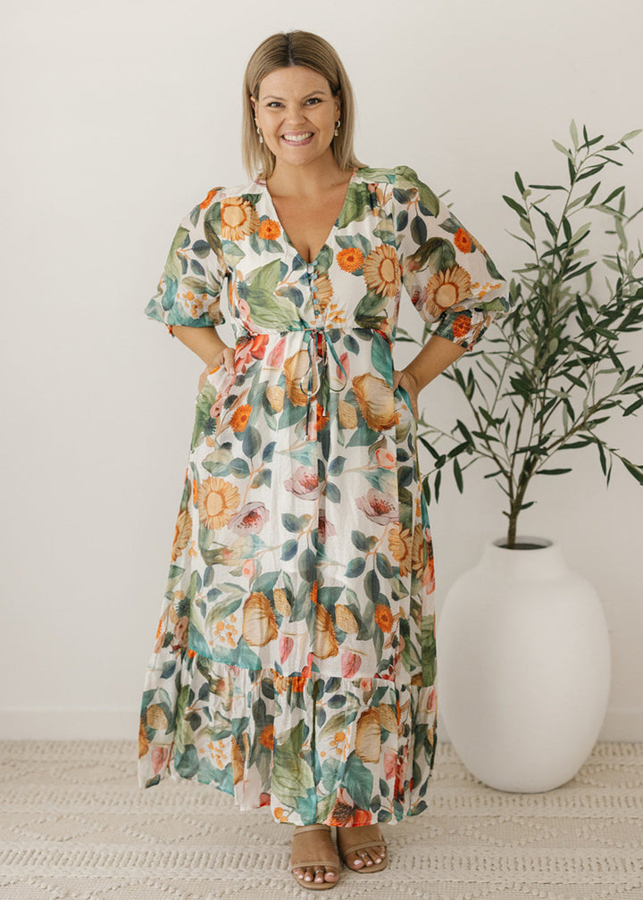 Esme Maxi Dress in Botanic