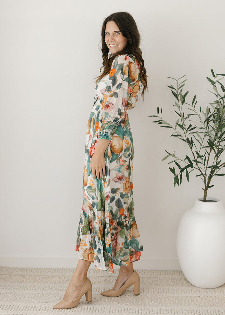Esme Maxi Dress in Botanic