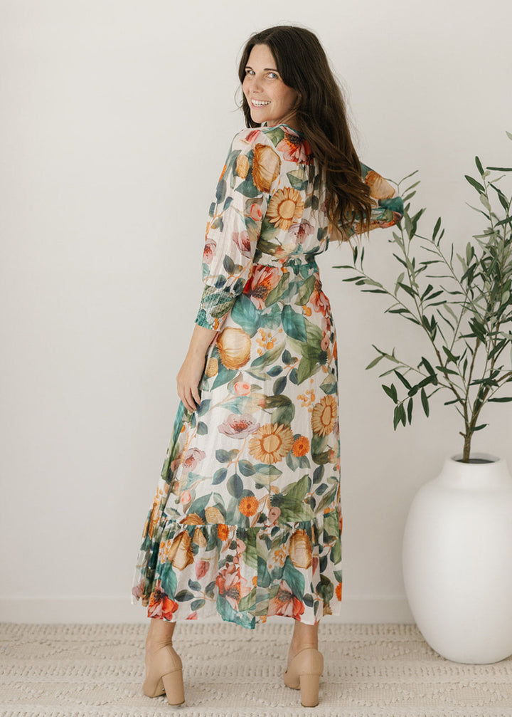 Esme Maxi Dress in Botanic