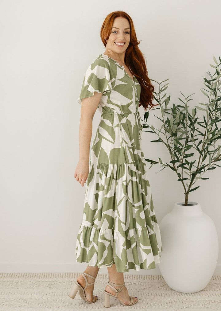Flattering Maxi Dress for New Mums