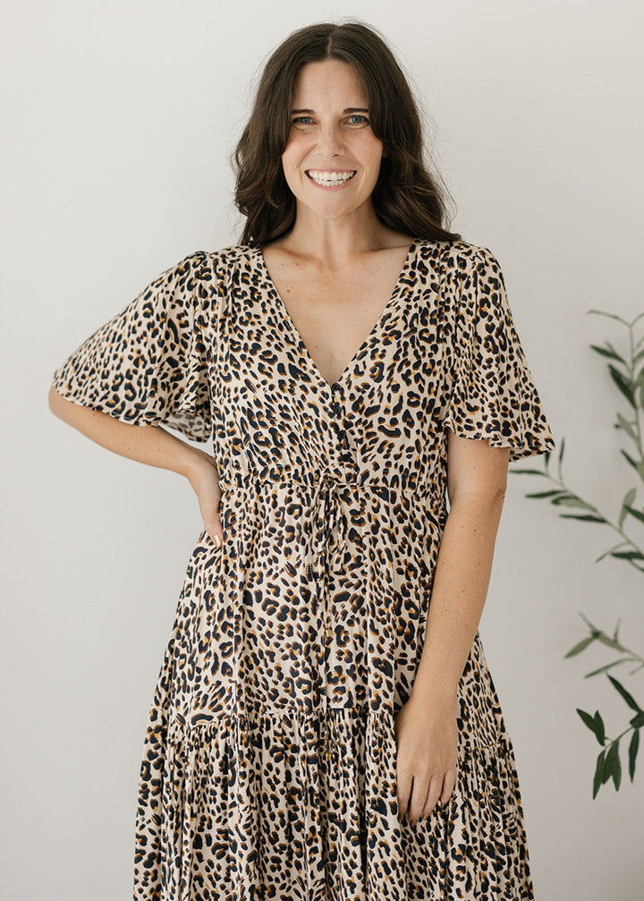 Harper Maxi Dress in Instinct