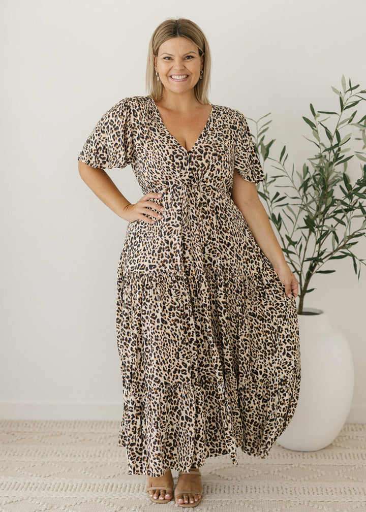 Harper Maxi Dress in Instinct