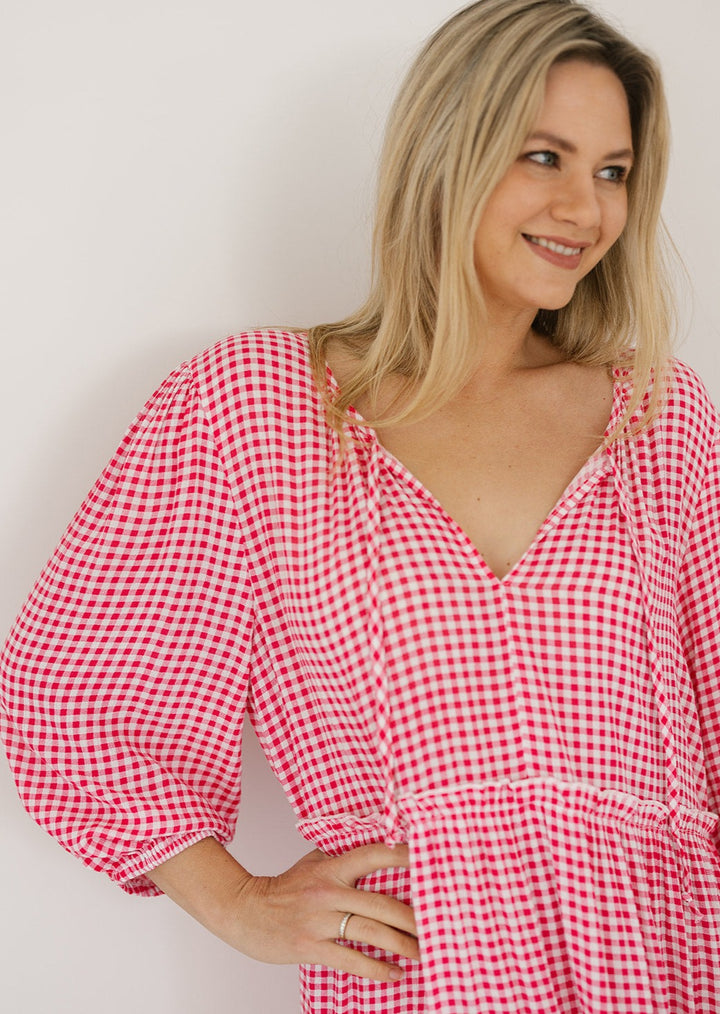 tunic midi dress australia