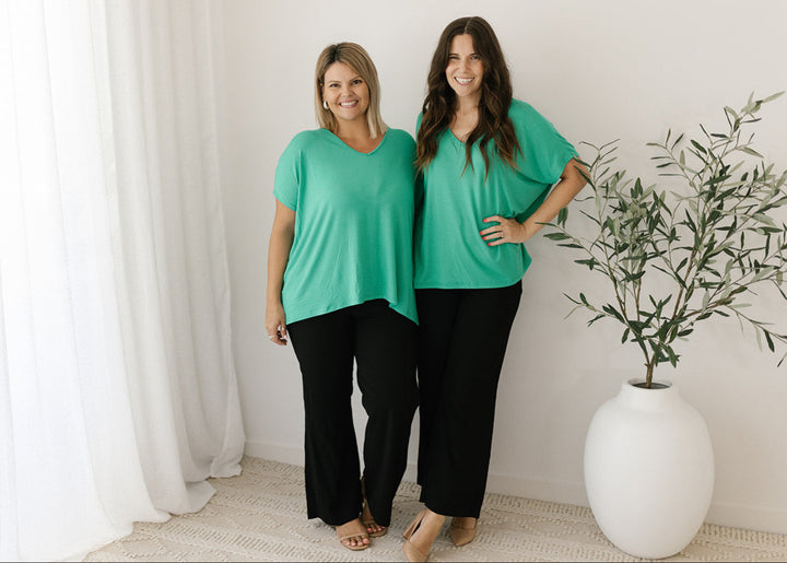 Marcia Top in Emerald