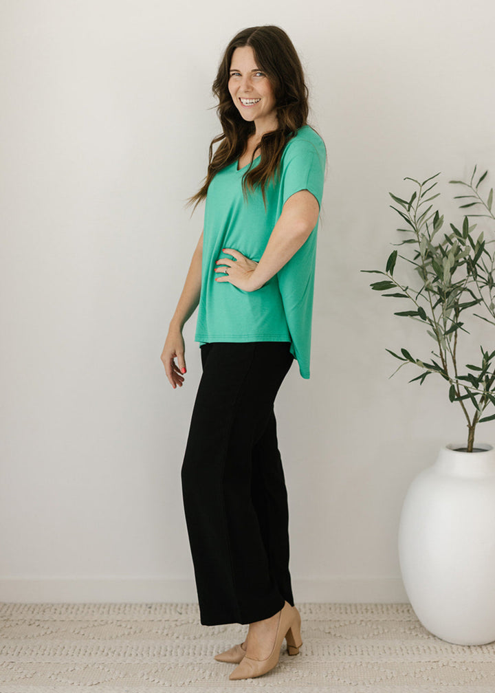 Marcia Top in Emerald