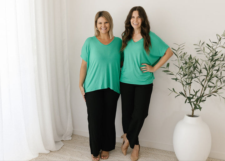 Marcia Top in Emerald
