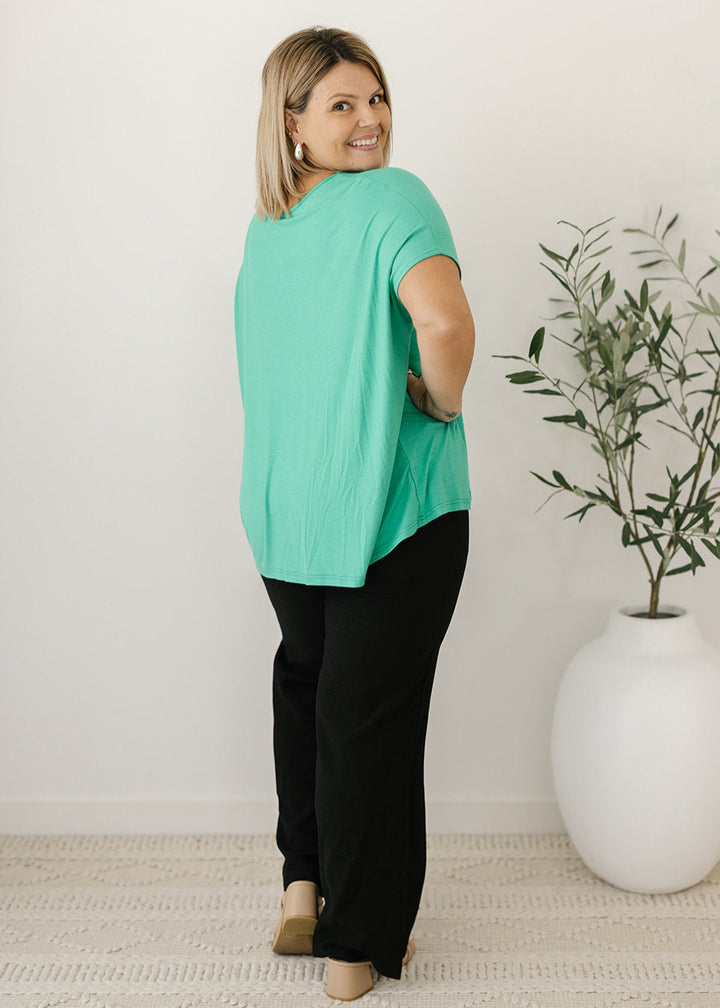 Marcia Top in Emerald