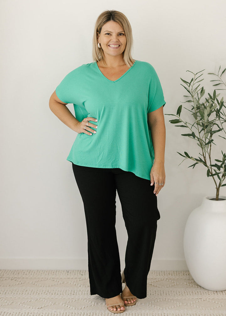 Marcia Top in Emerald
