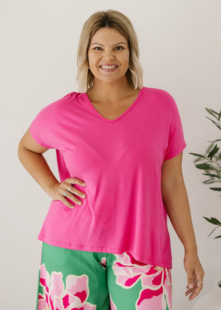 Marcia Top in Pink