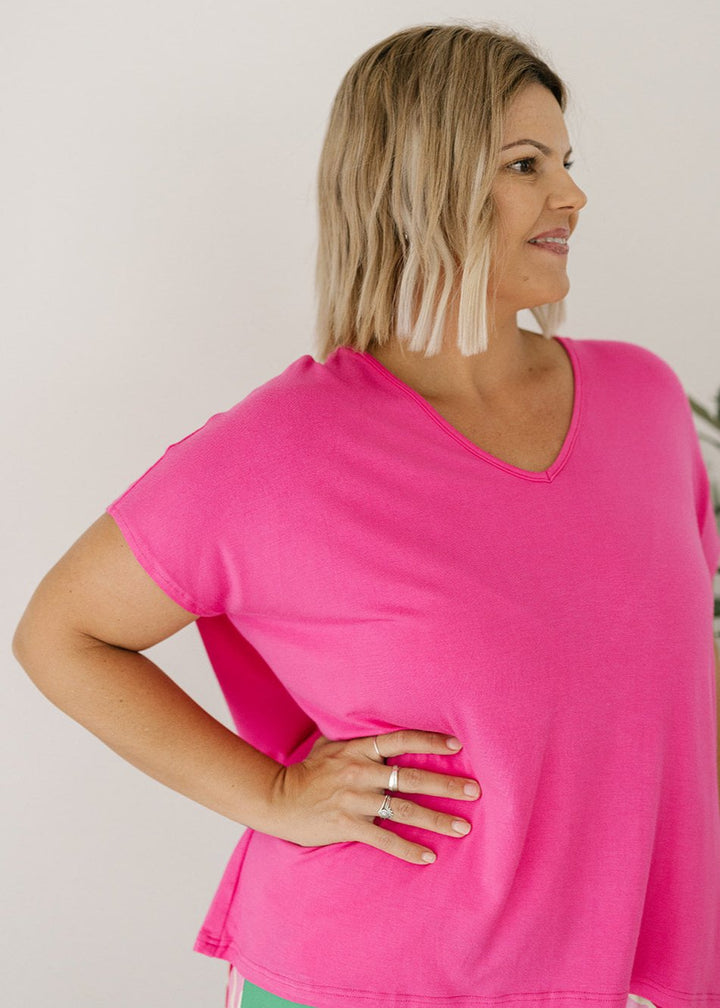 Marcia Top in Pink