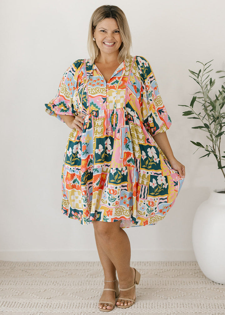 Ally Tunic Dress in Market