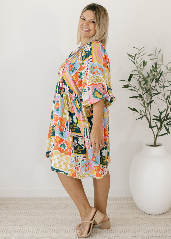 Ally Tunic Dress in Market