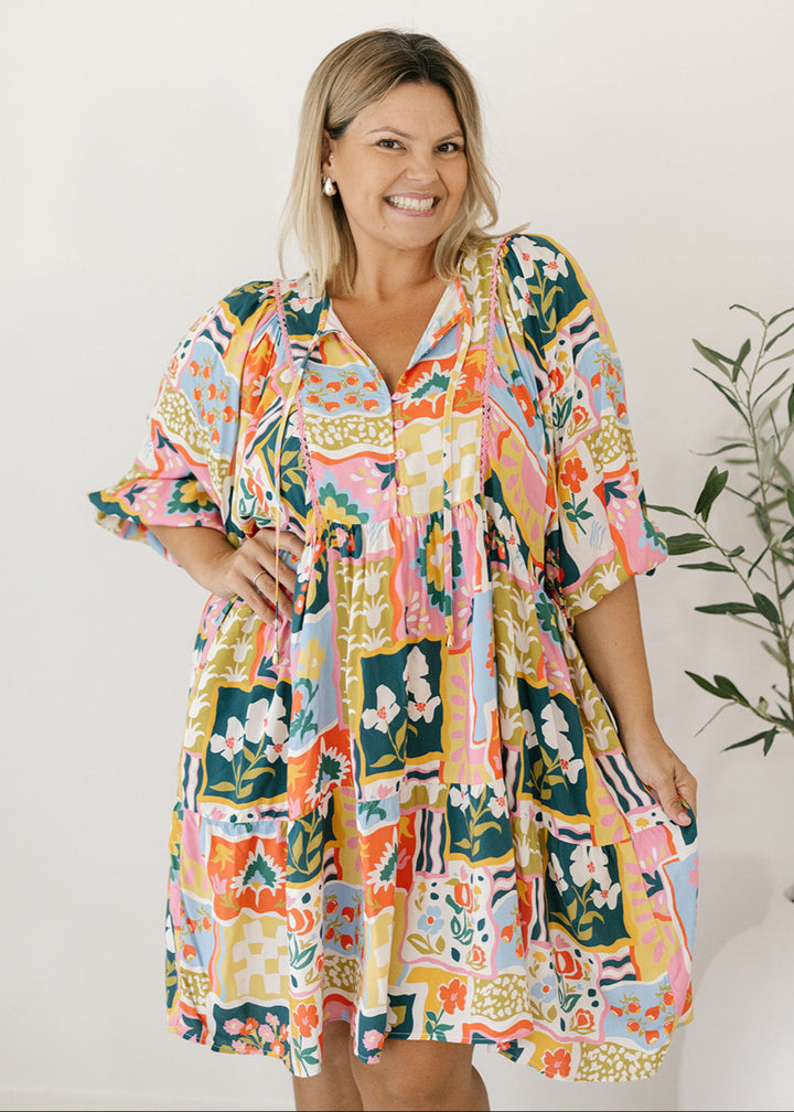 Ally Tunic Dress in Market