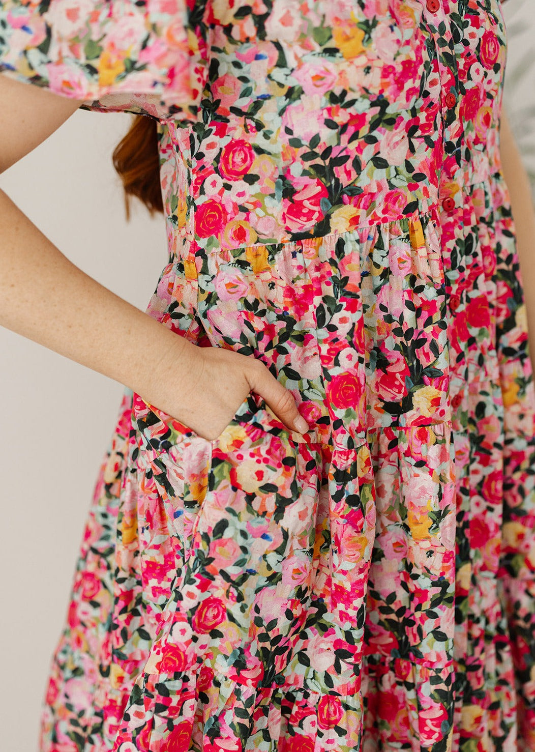 Intricate Floral Dress