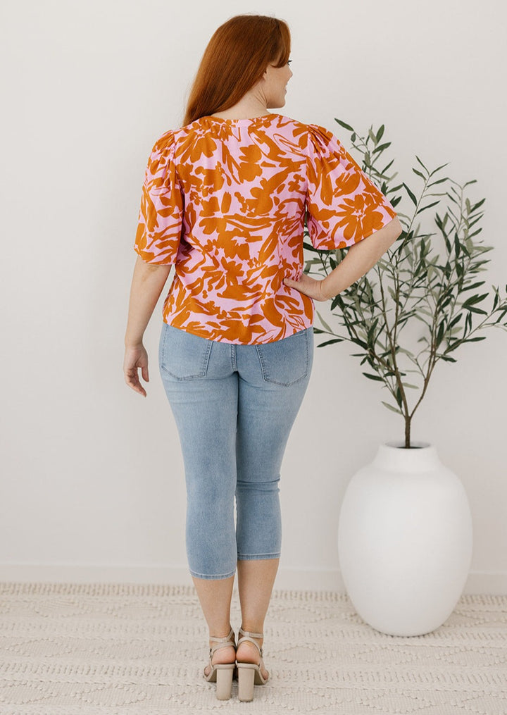 floral blouse for women over 40