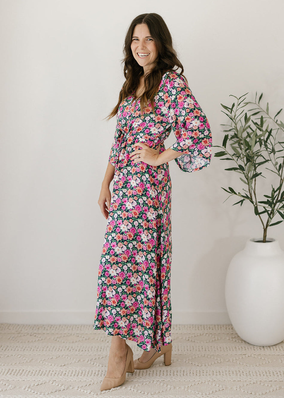 Bailey Maxi Dress in Floral