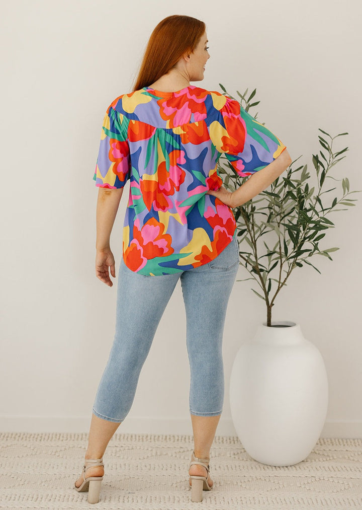 Colourful Womens Blouse
