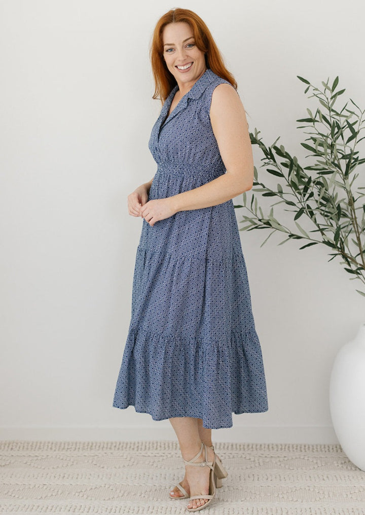 casual womens midi dress