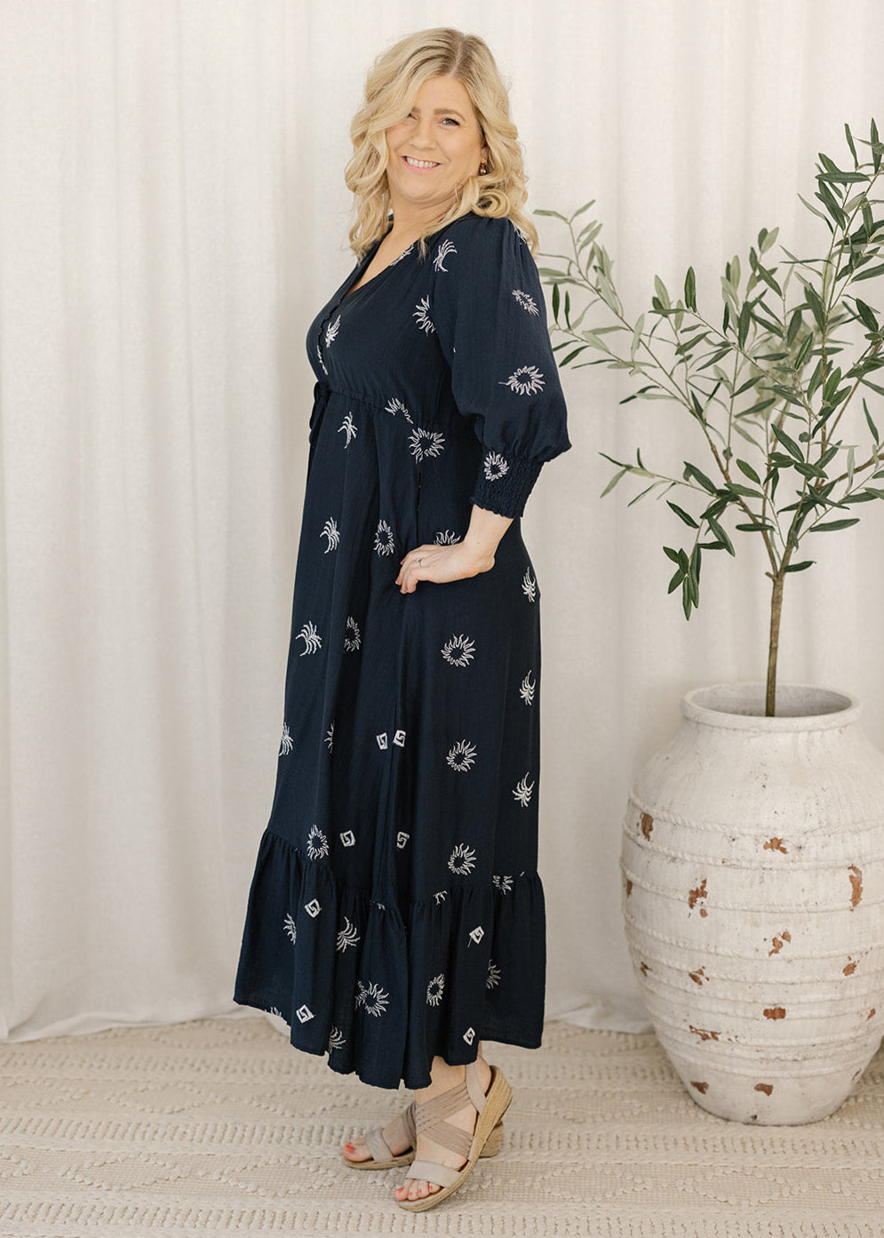 Esme Maxi Dress in Athens