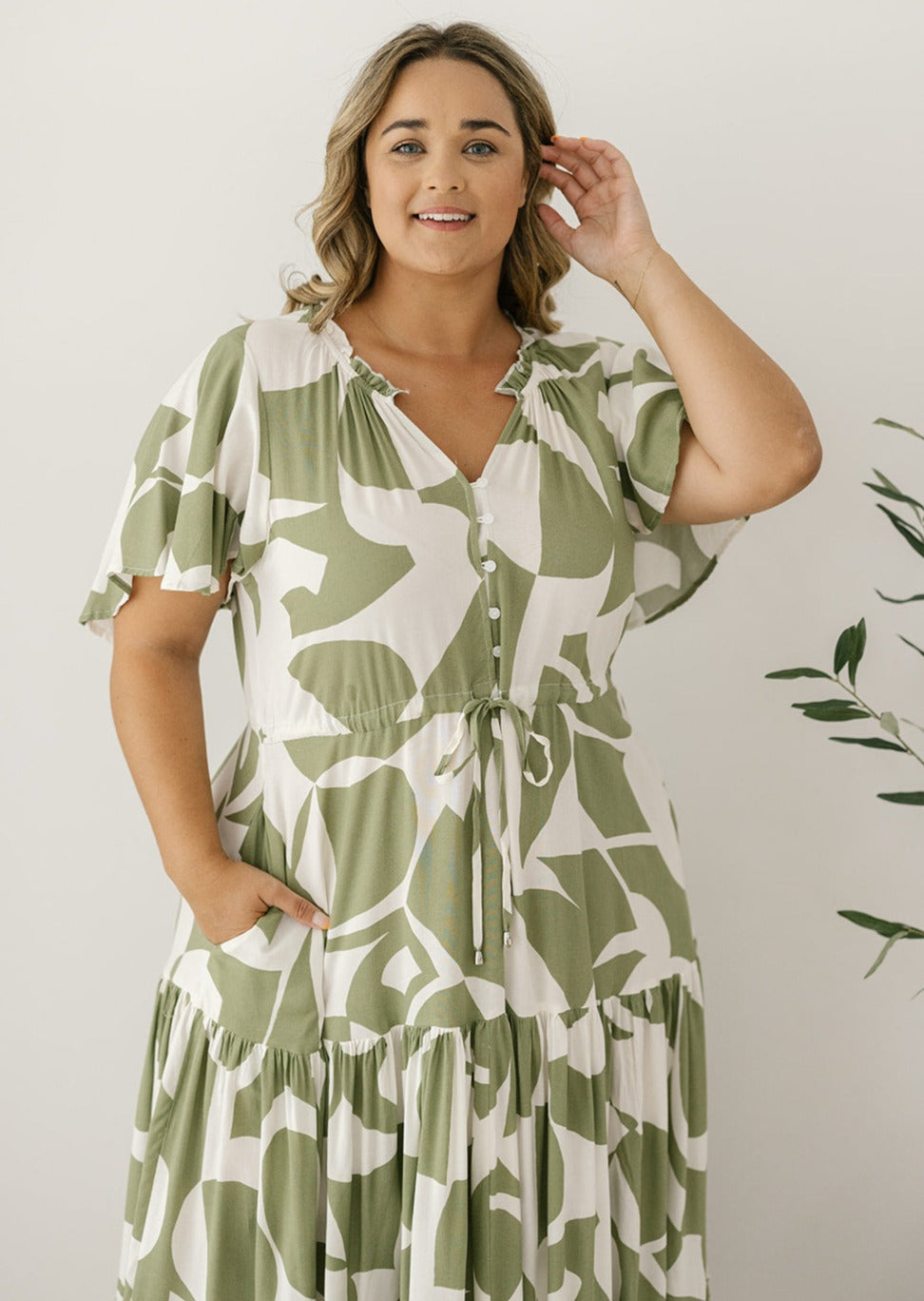 Sage Green Maxi Dress