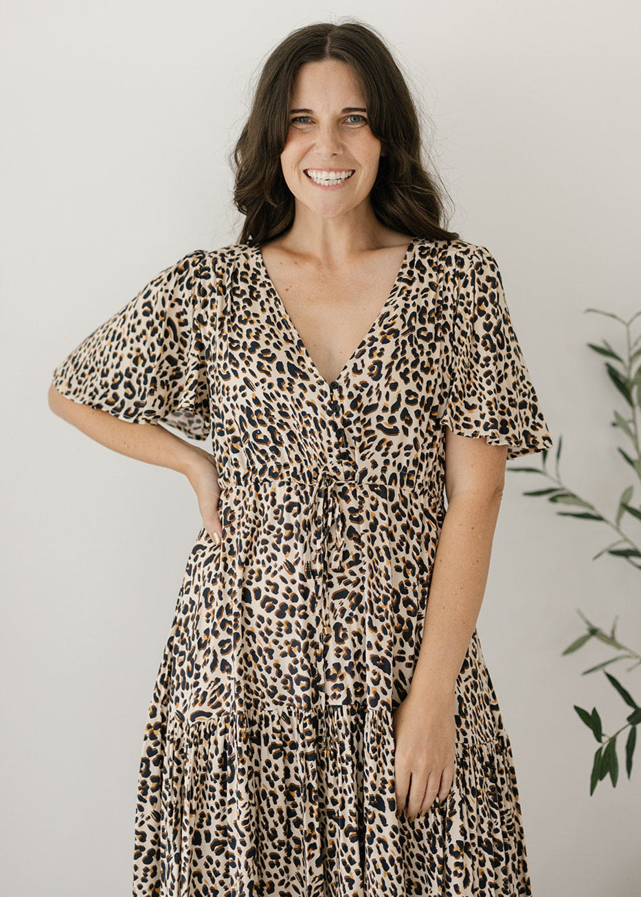 Harper Maxi Dress in Instinct