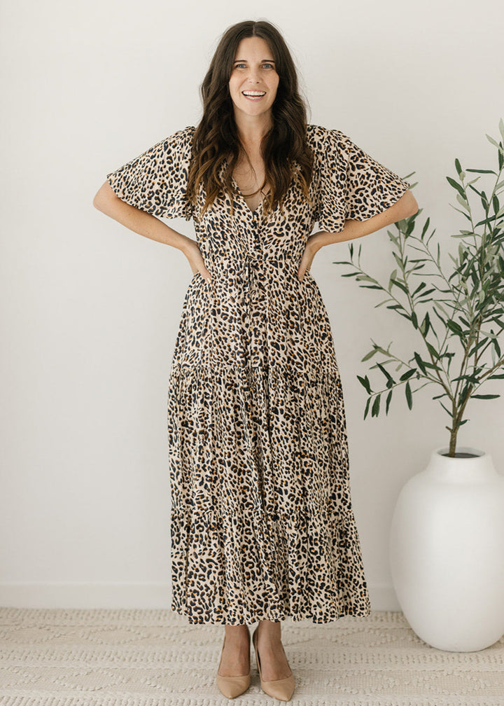 Harper Maxi Dress in Instinct