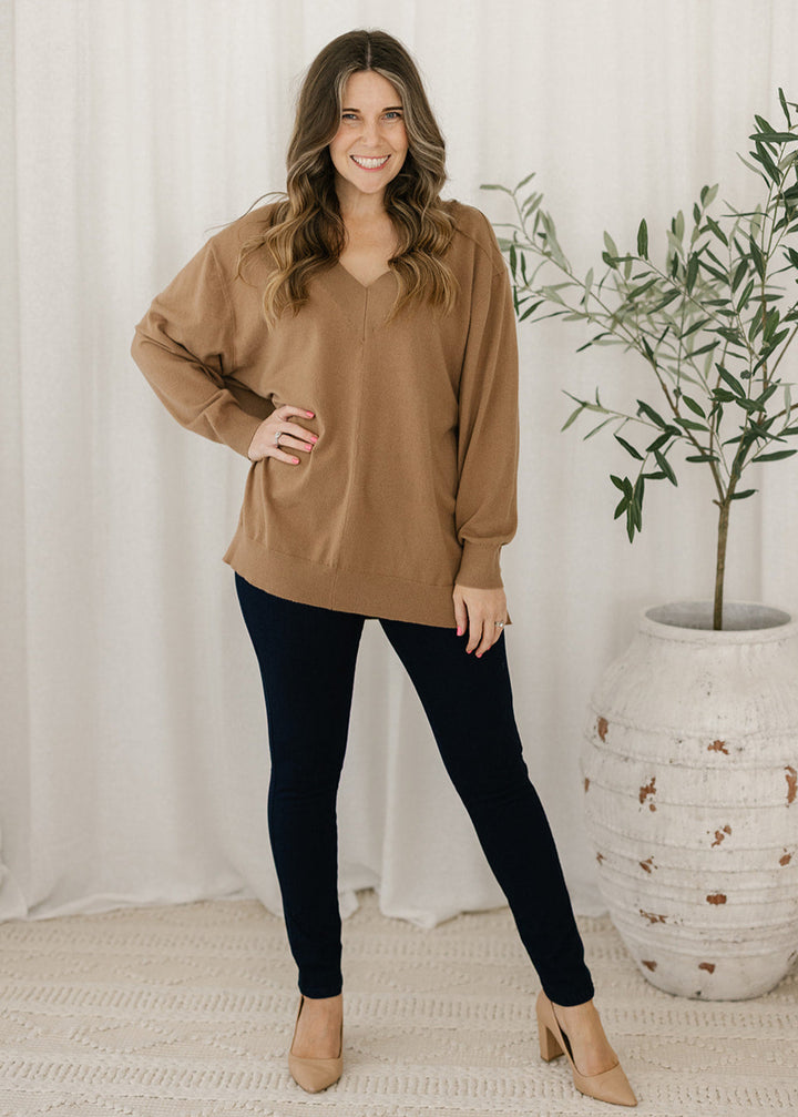 Holly Knit in Tan
