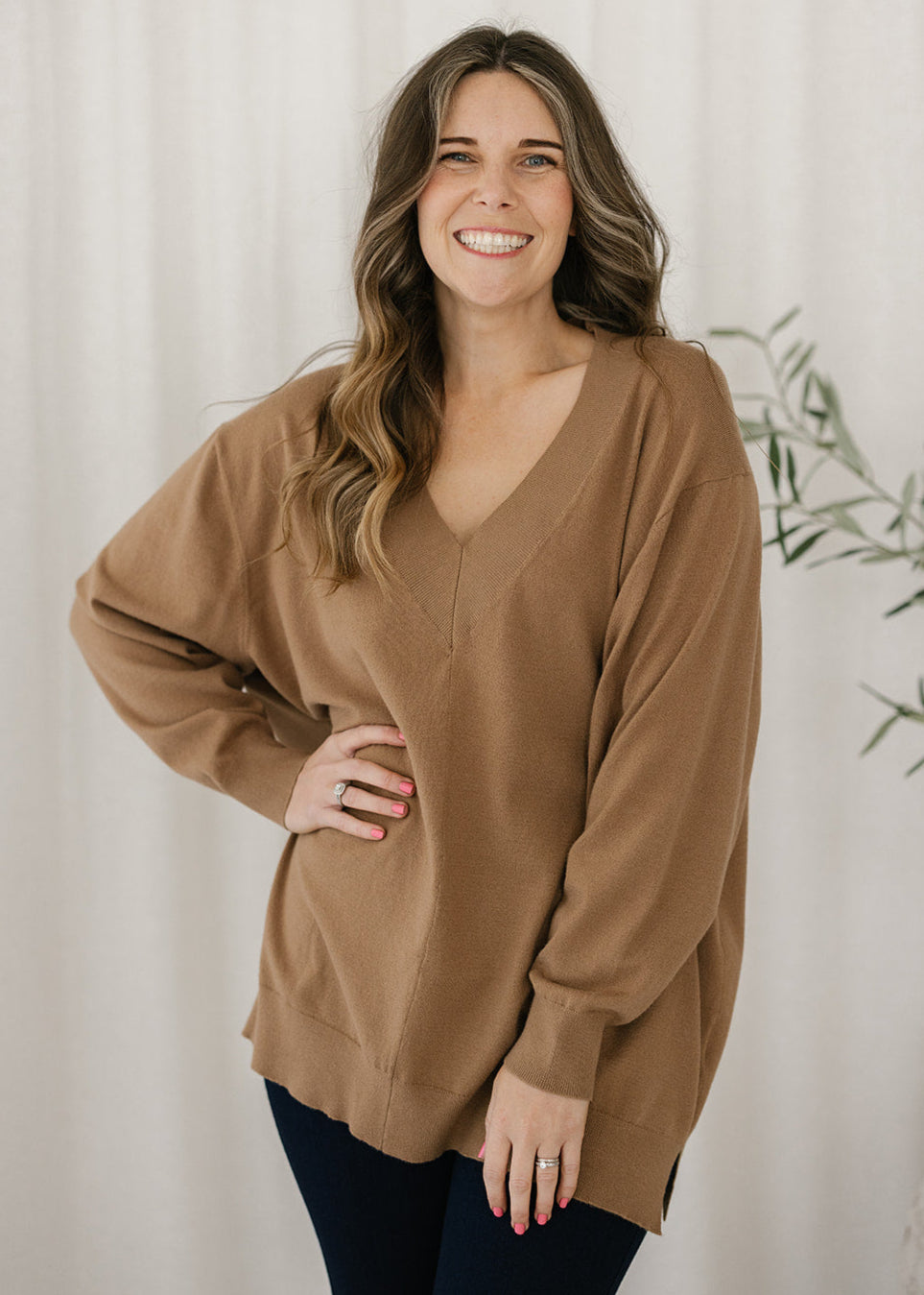 Holly Knit in Tan