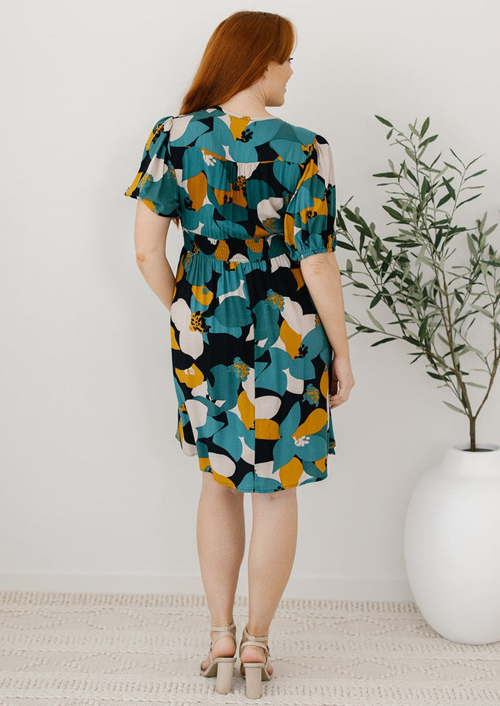 Knee-length dress for women
