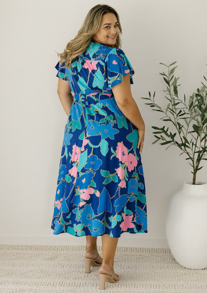 valentines day ladies blue dress