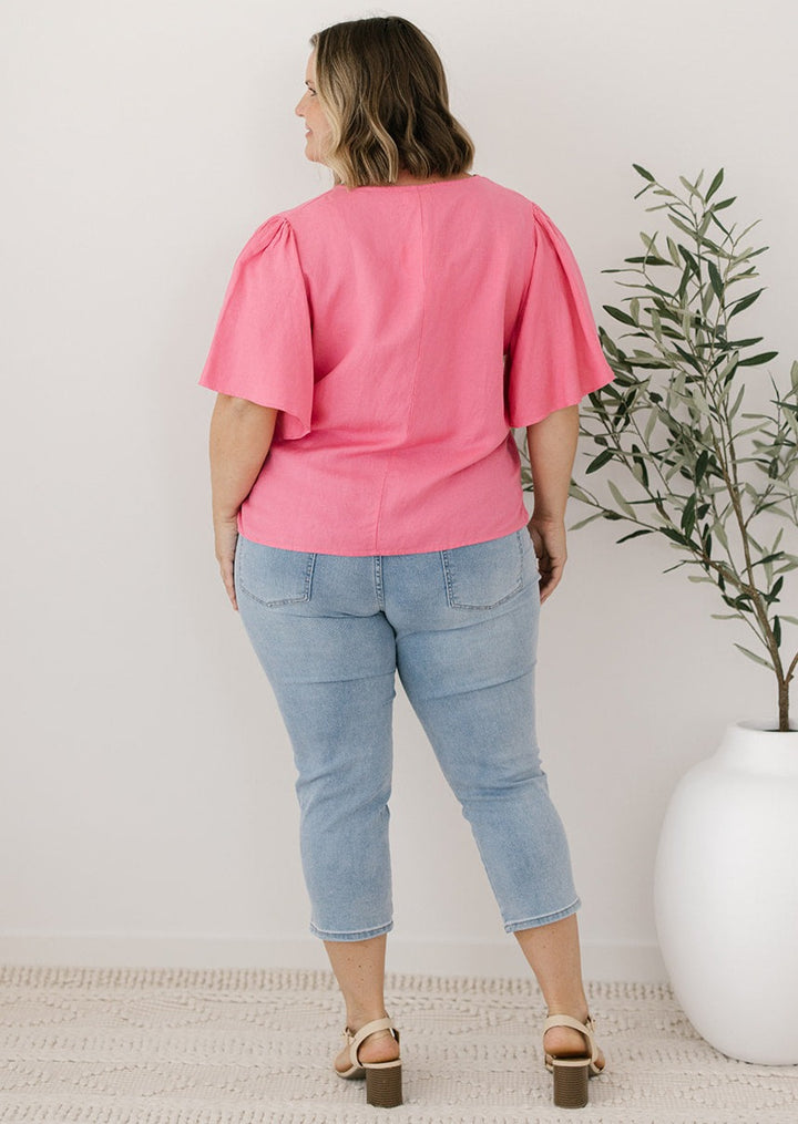 Womens plus-size top