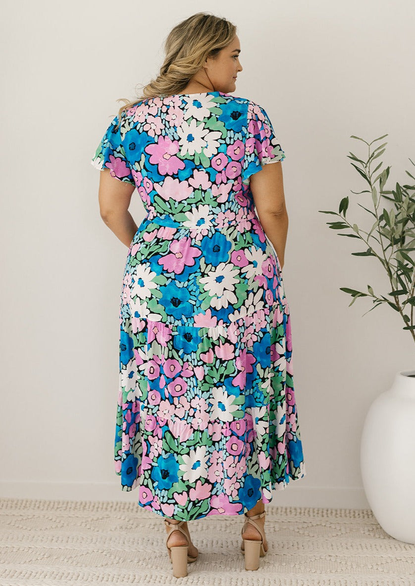 Floral Dress for Curvy Women