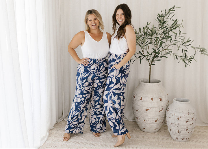 Remi Culotte Pants in Moon Shadow