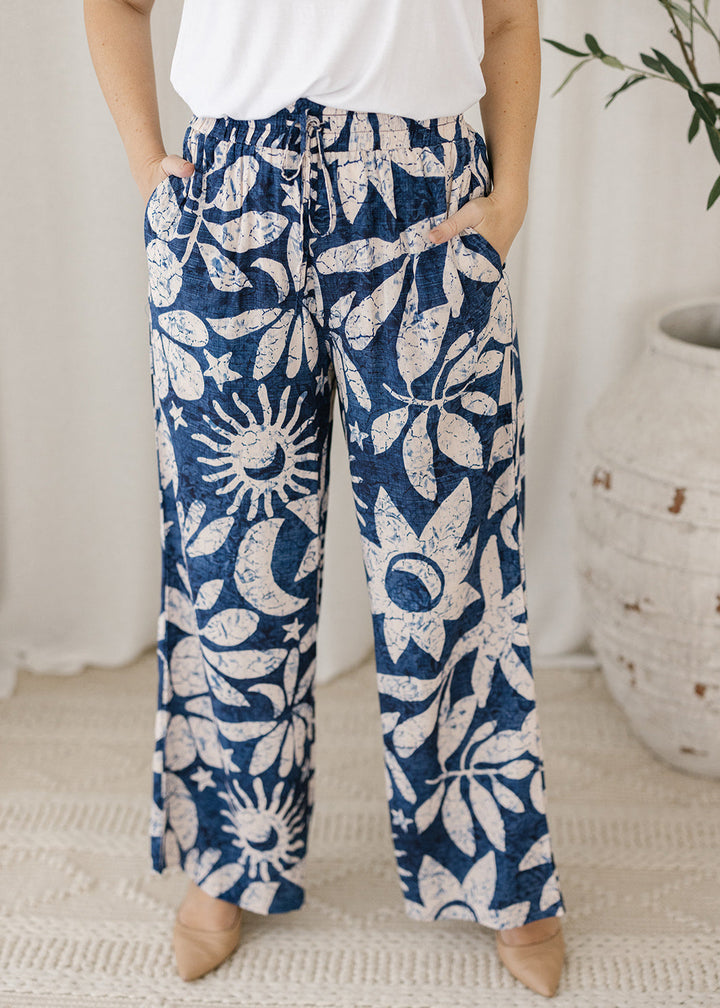 Remi Culotte Pants in Moon Shadow