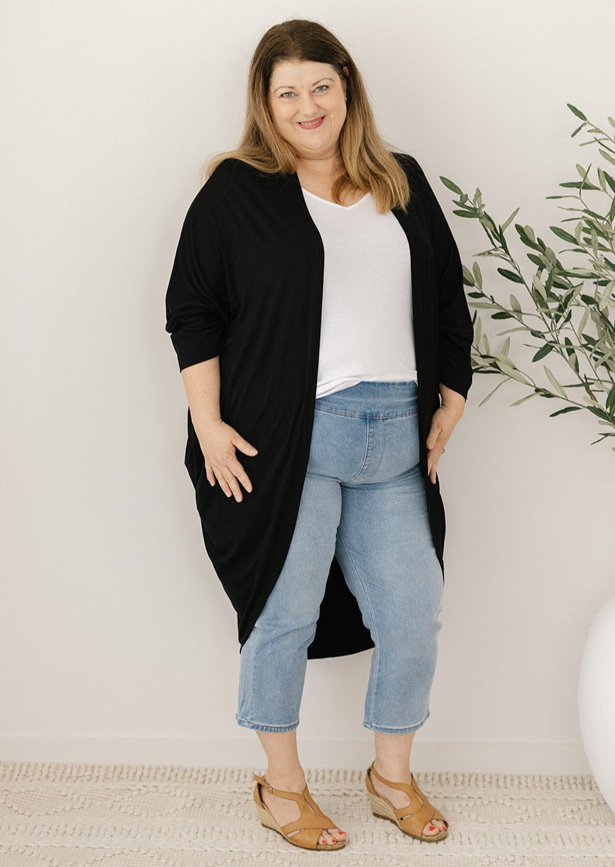 Santorini Cardi Black