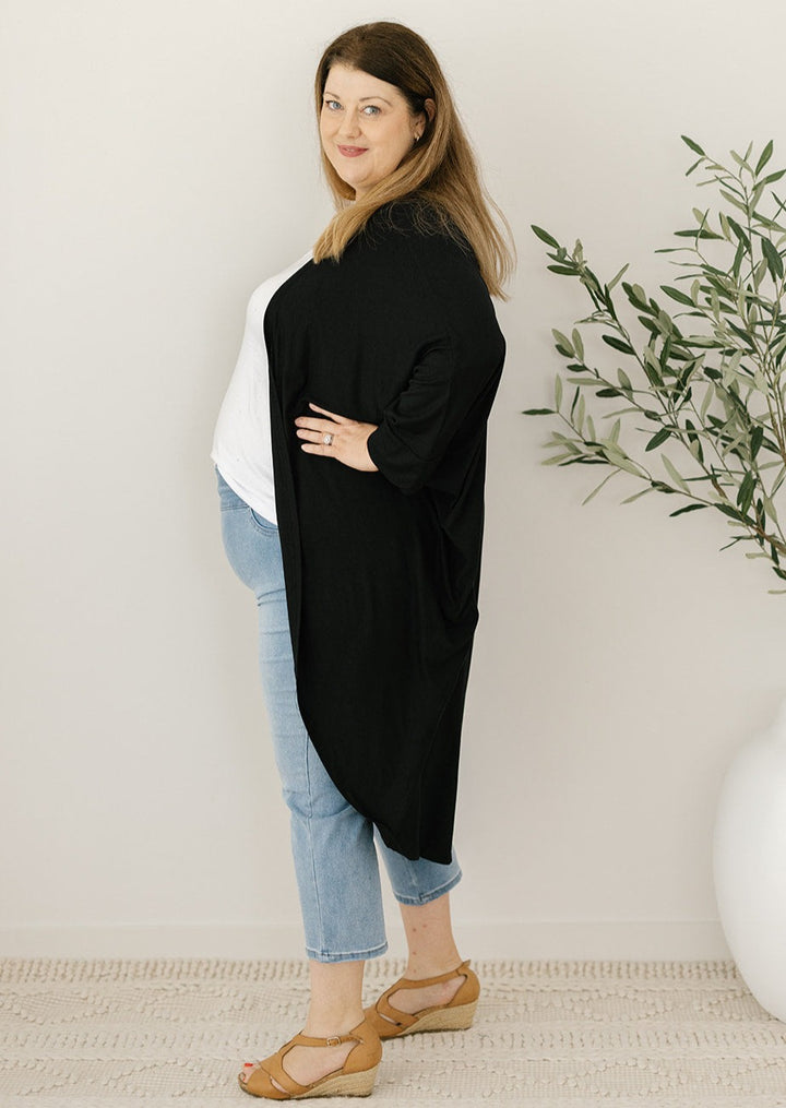 Santorini Cardi Black