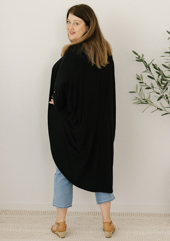 Santorini Cardi Black