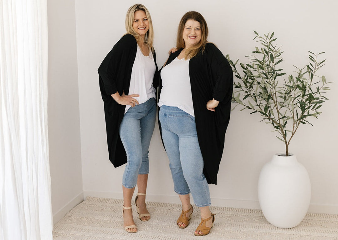 Santorini Cardi Black
