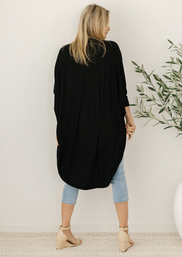 Santorini Cardi Black