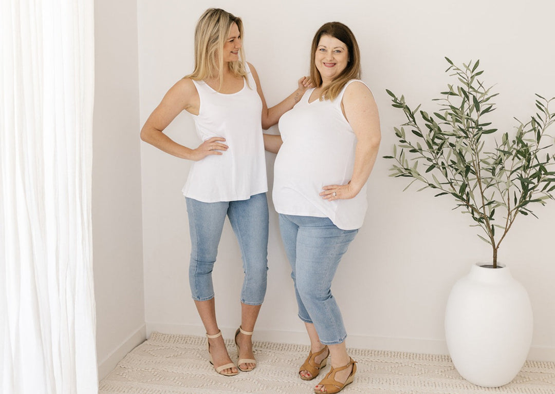 Sirena Reversible Tank in White