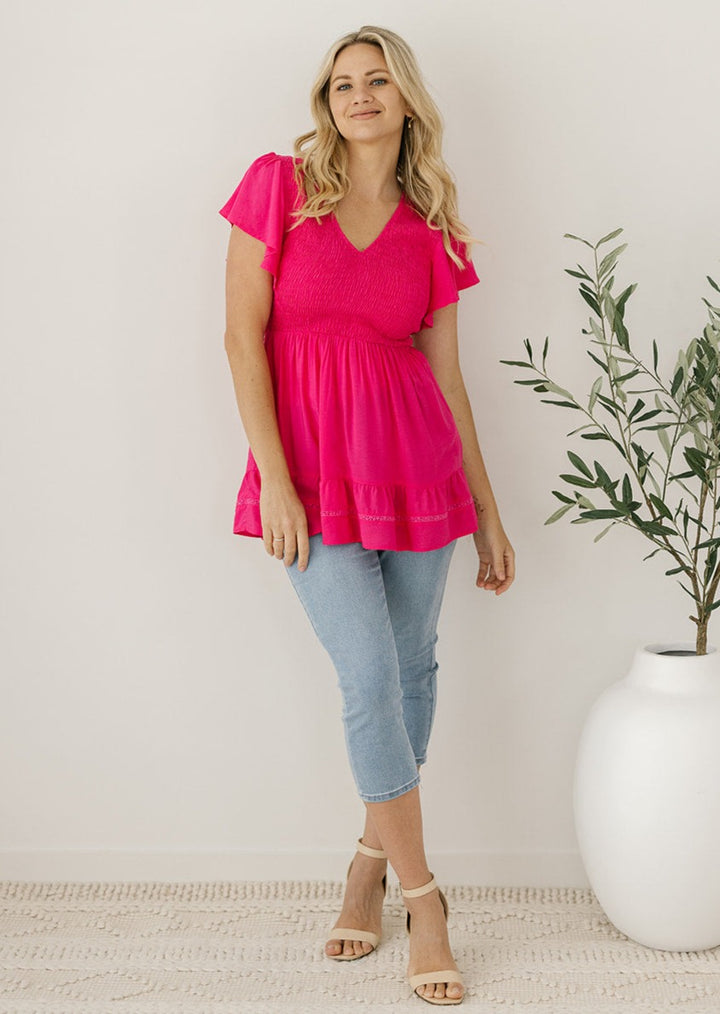 Stevie Top in Pink