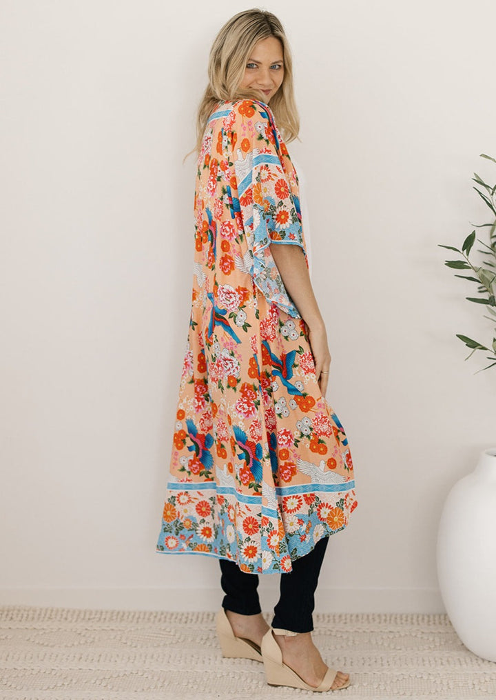 Floral Boho Kimono 