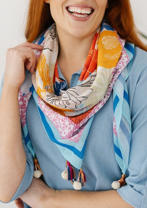 Floral Scarf for women
