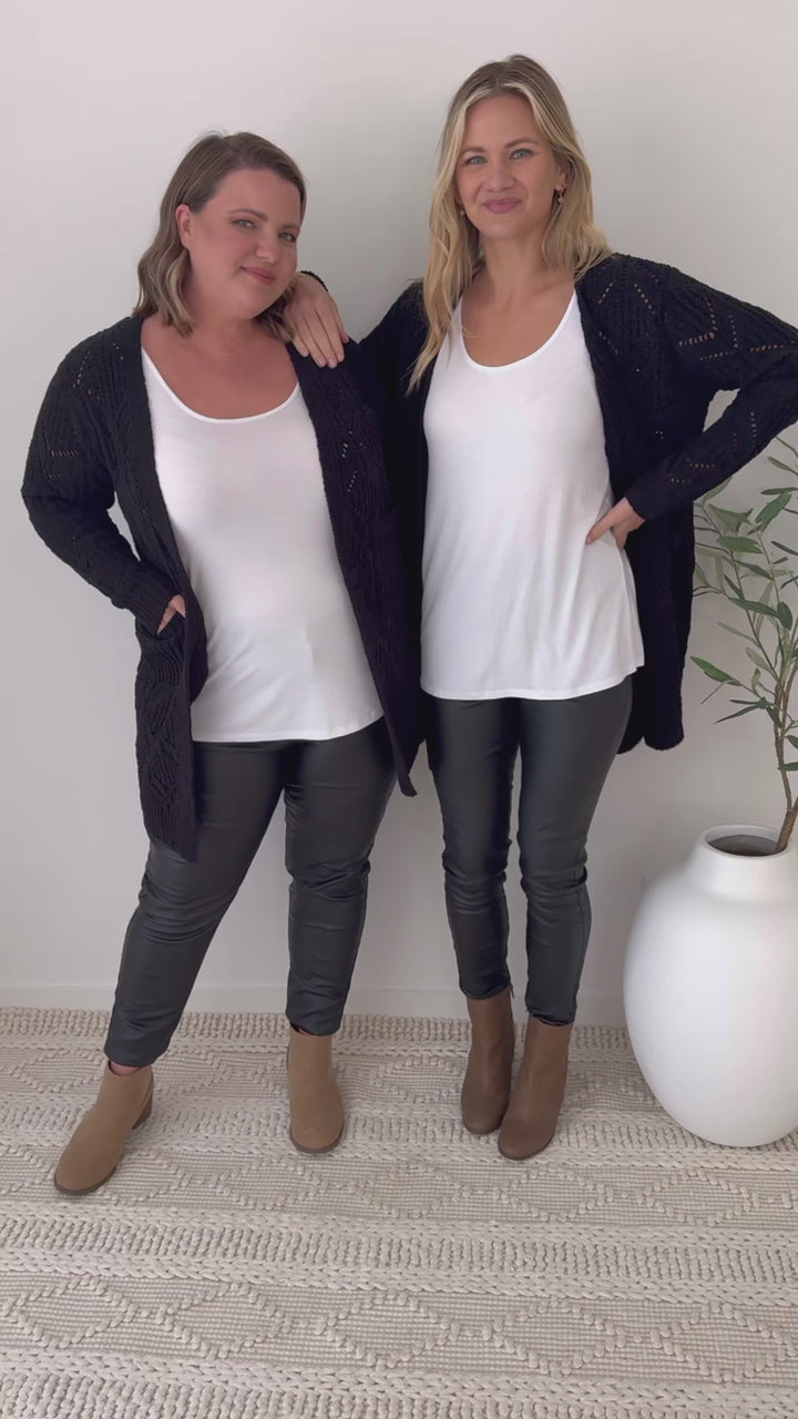 Theo Cardigan in Black