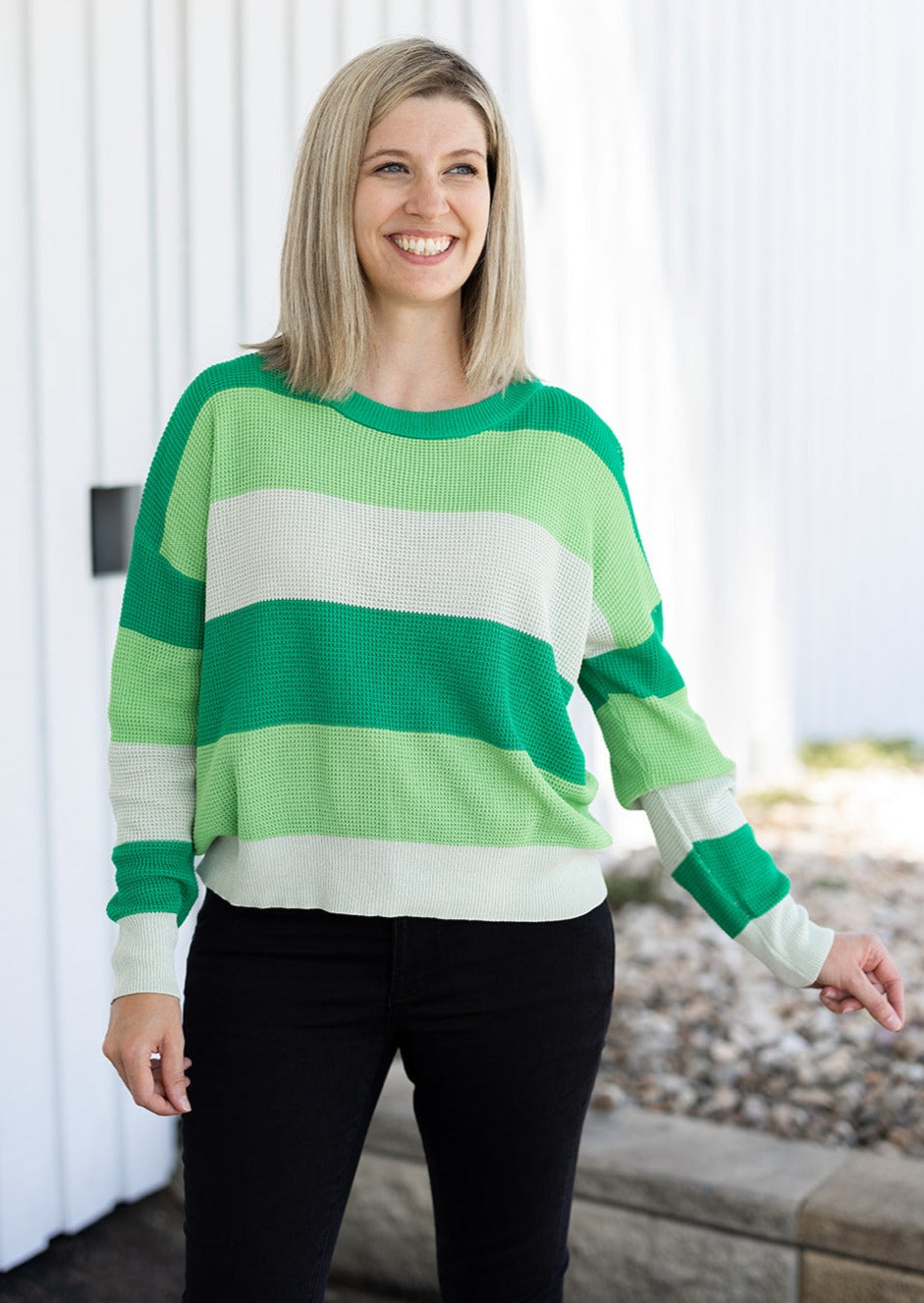 Danika Knit in Green