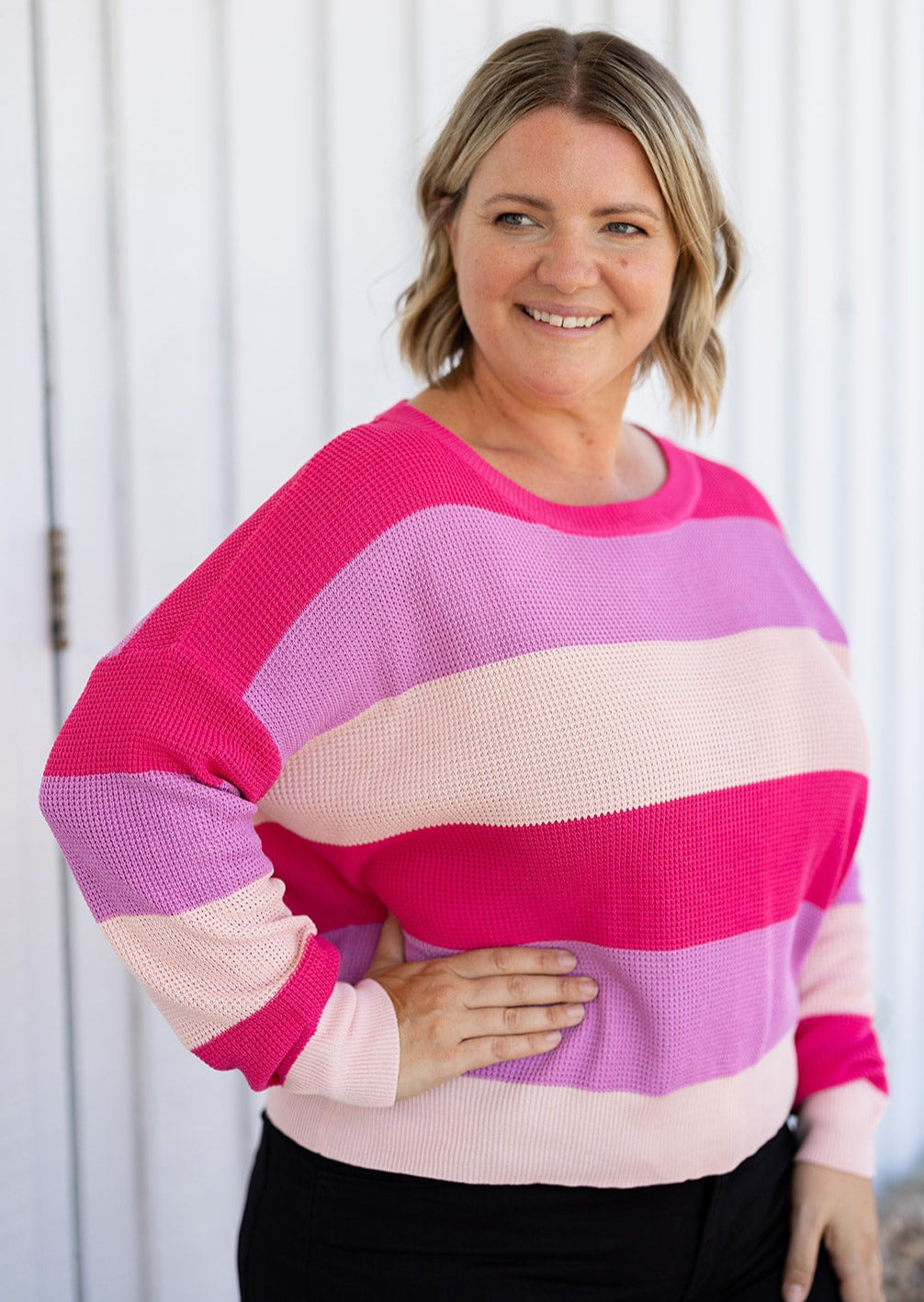 Danika Knit in Pink