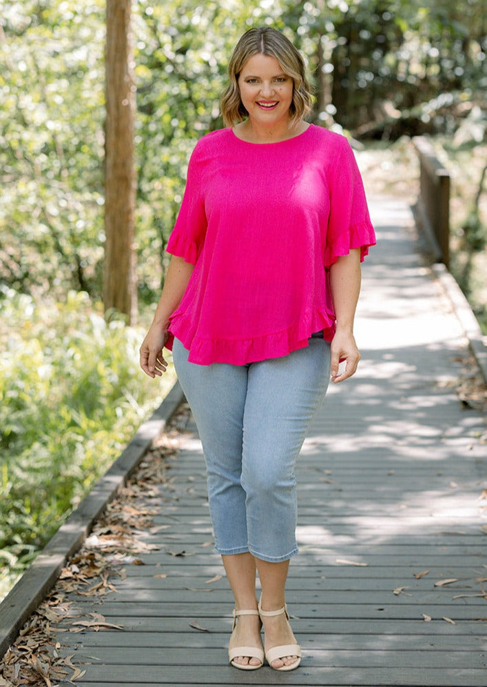 Dawn Top in Pink